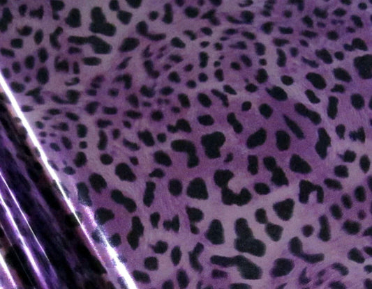 Leopard violet Foil