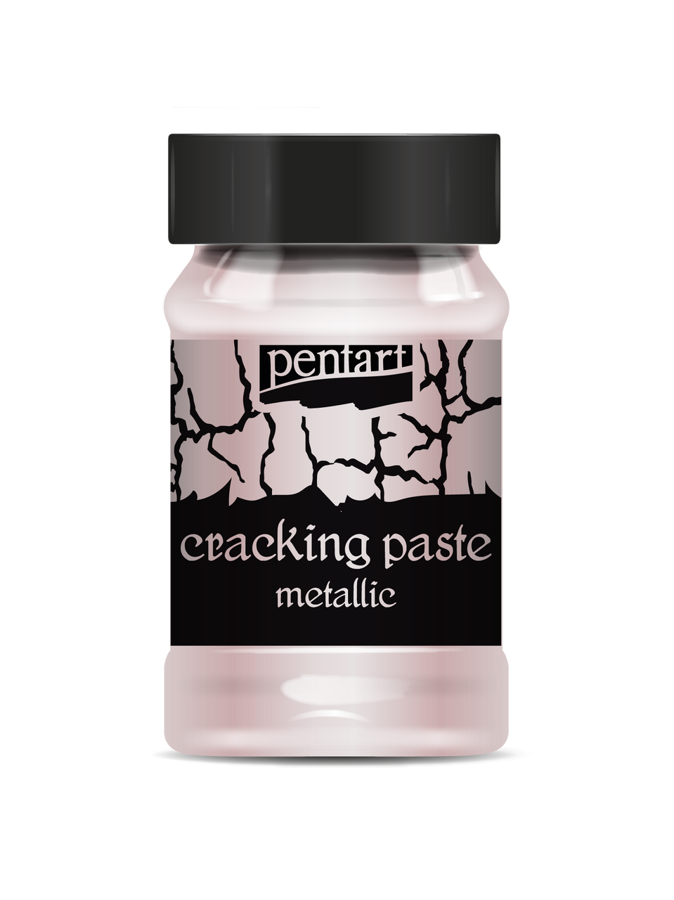 Pentart Cracking Paste Metallic 100ml  this is component 2 of a 2 part crackle system