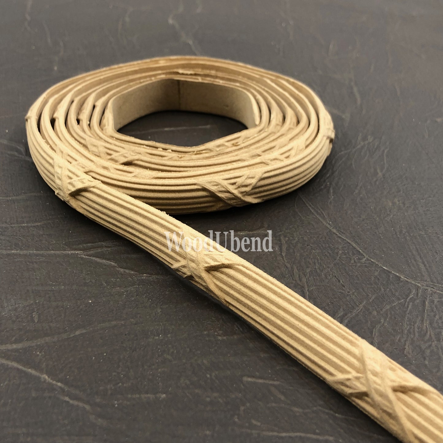 woodubend bendable when heated thread and cross trim furniture moulding TR712 , 208cm X 1.2cm X0.7cm