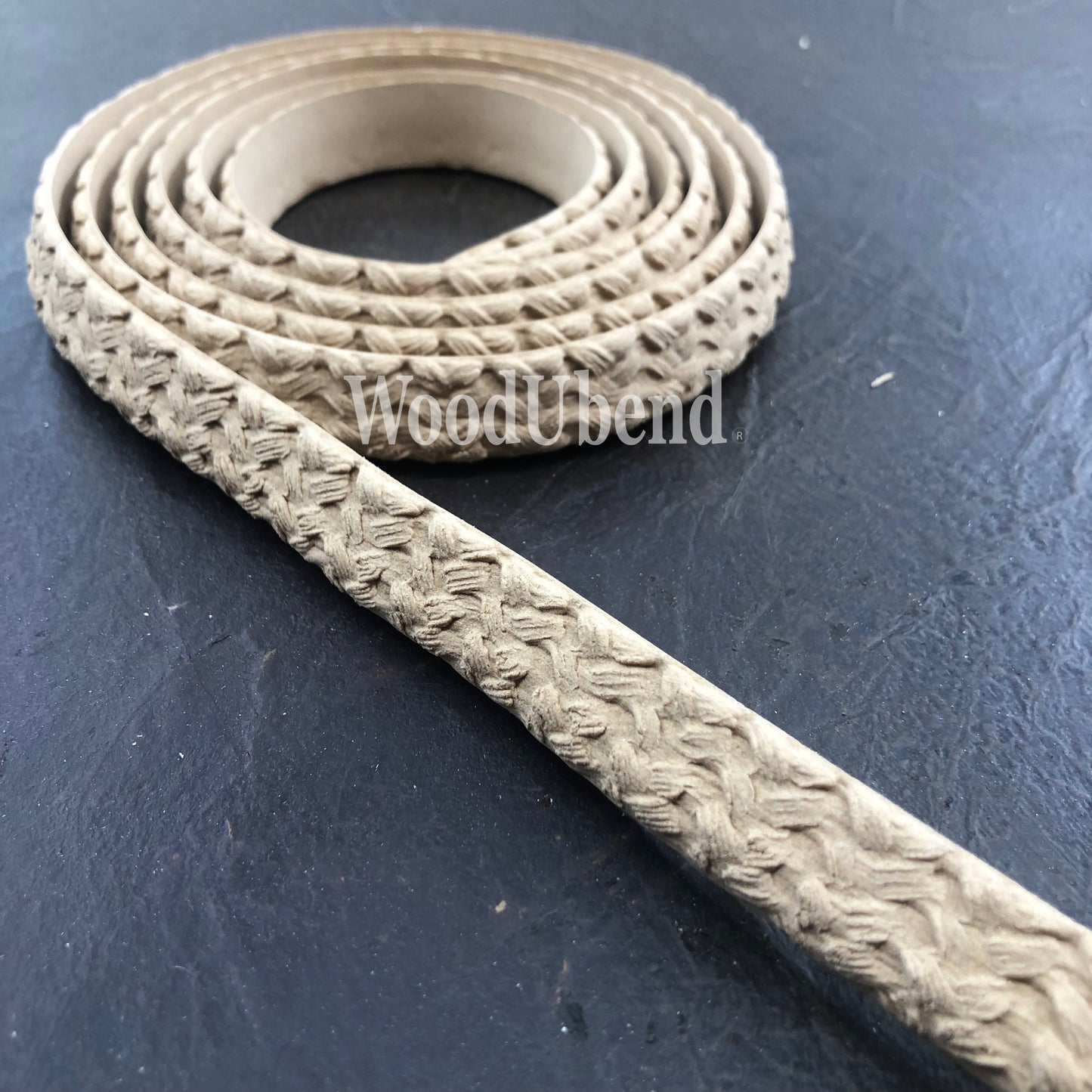 woodubend bendable when heated Corn Weave Trims TR734 215×1.8cm