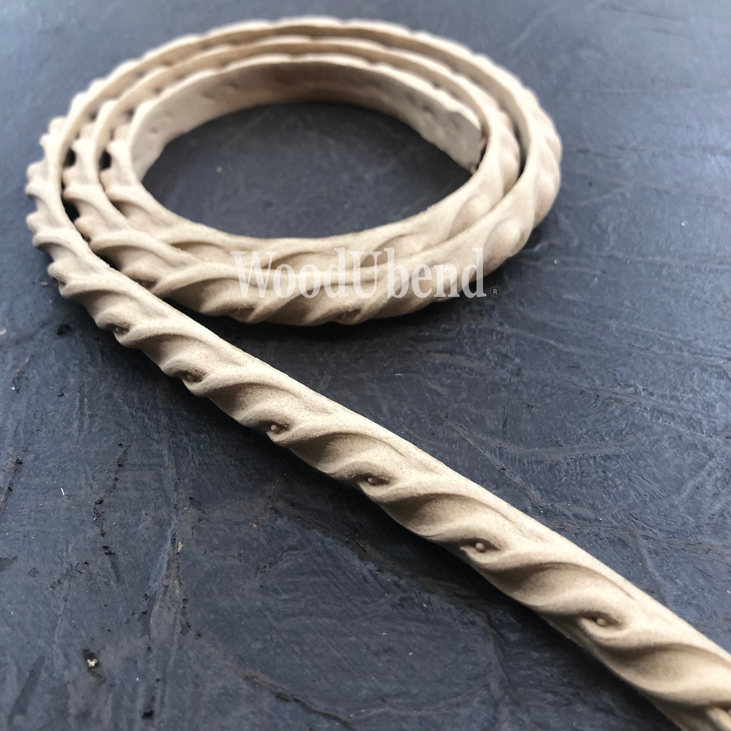 woodubend by  Rekindled Blessings bendable when heated.Cable & Bead Trims TR735 215x1cm