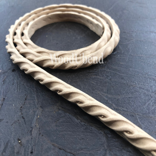woodubend by  Rekindled Blessings bendable when heated.Cable & Bead Trims TR735 215x1cm