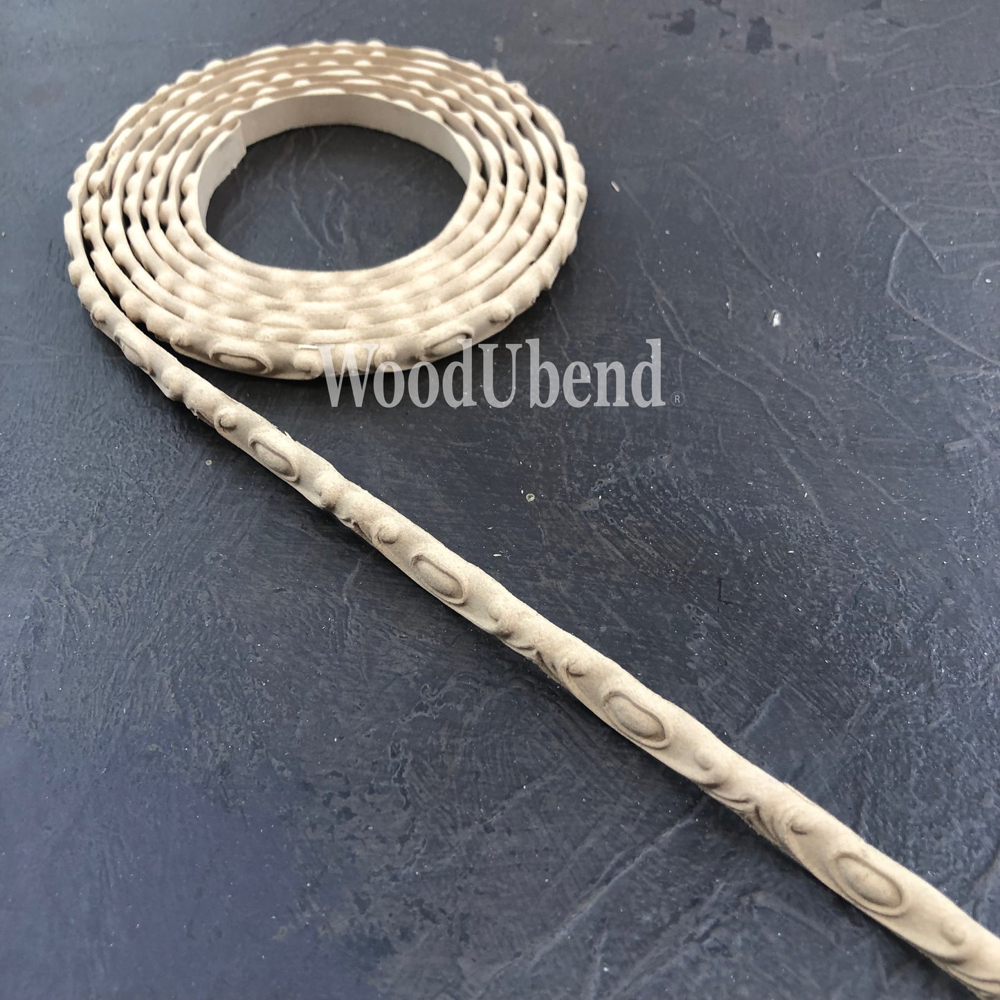 woodubend bendable when heated  C scroll & Bead Trims TR736 215x1cm