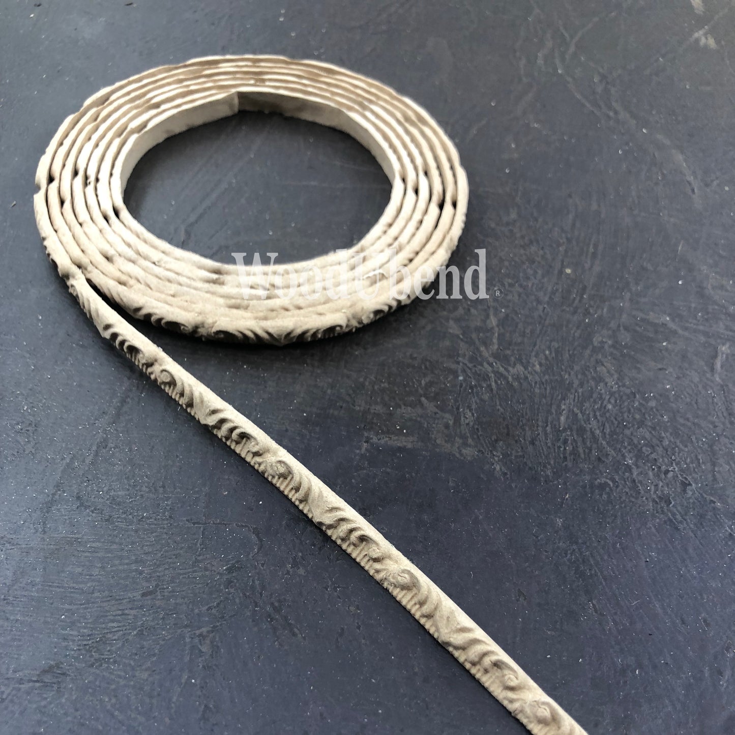 WoodUbend  bendable when heated Petite Reeded Scrolls Trims TR739 215×0.7cm