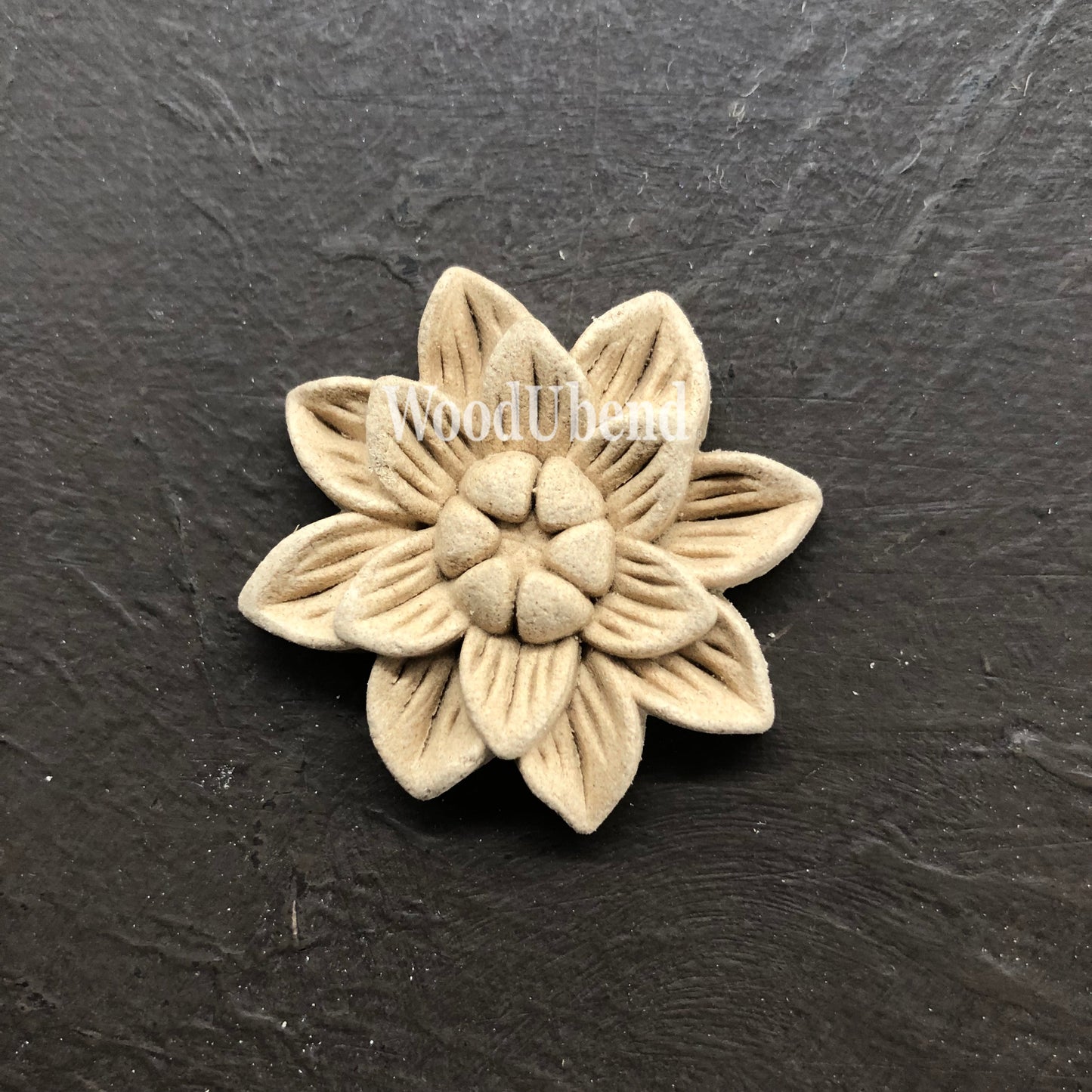 woodubend bendable when heated Small Exotic Flowers WUB1116 4.5×4.5cm