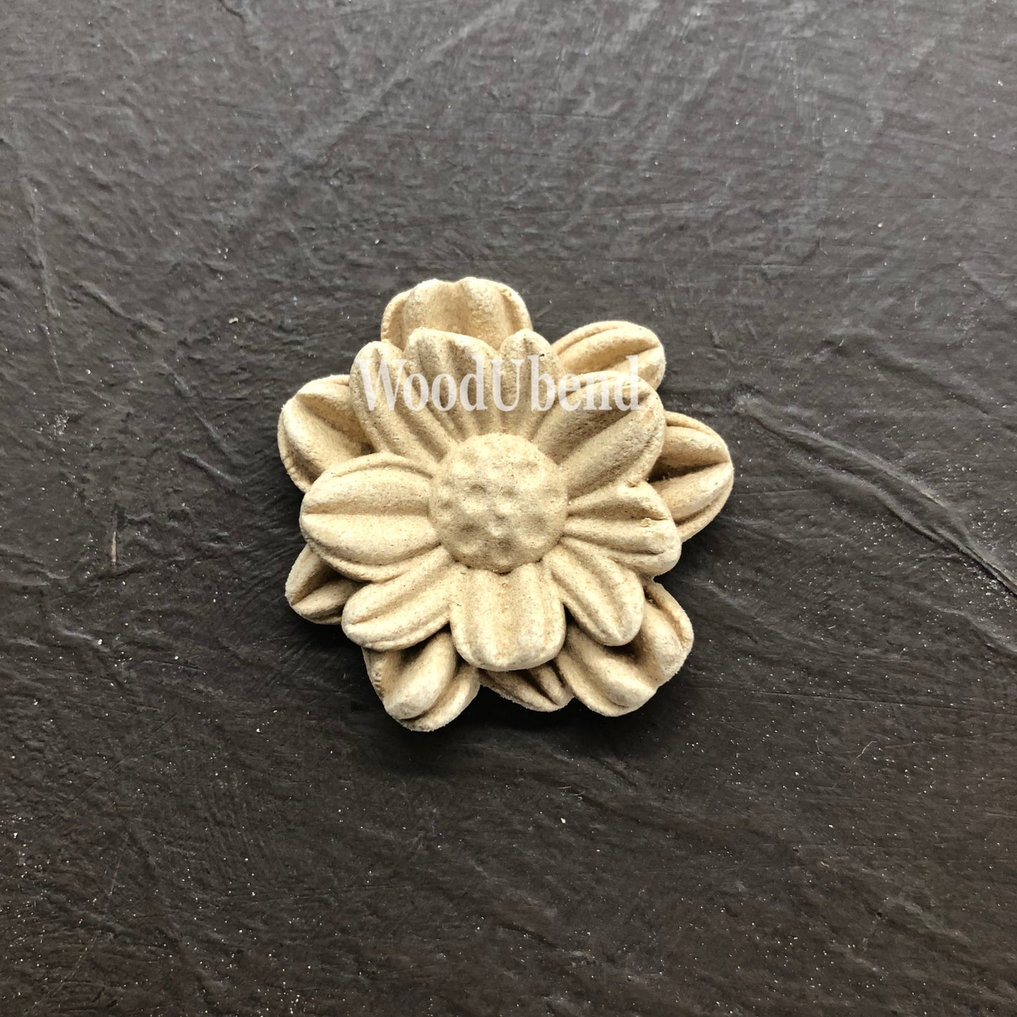 woodubend bendable when heated Medium Petalled Flowers WUB1117 4x4cm
