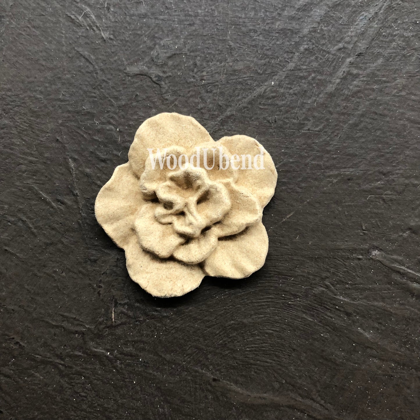 woodubend bendable when heated Soft Petalled Flowers WUB1118 4x4cm