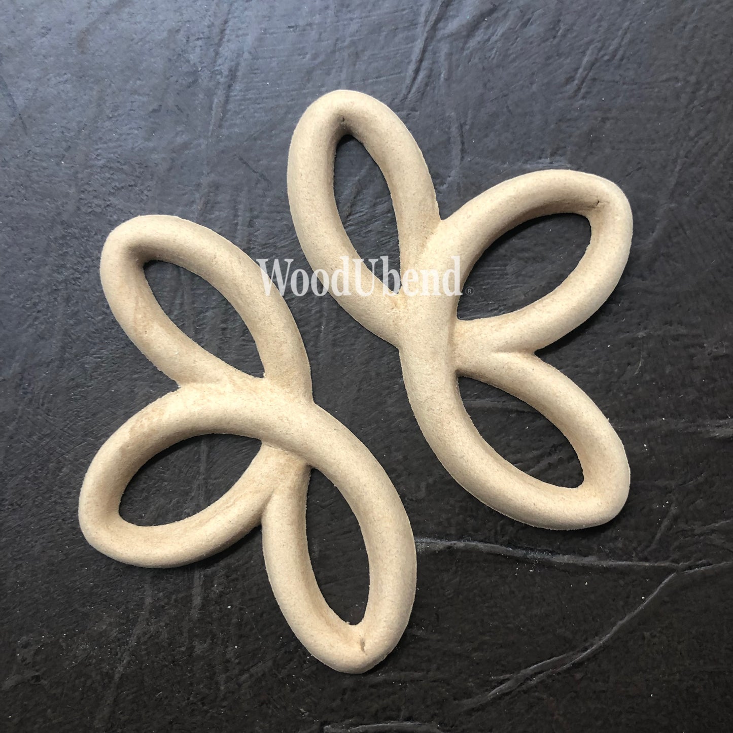 WoodUbend plumes Bendable when heated sold in a pair Decorative Moulding (9.6 x 6 cm) sku 1351