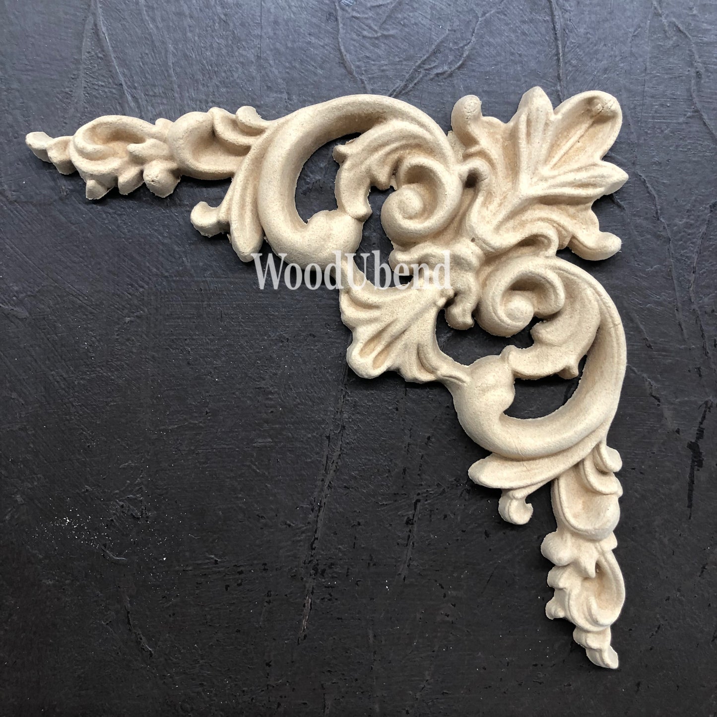 Woodubend bendable when heated Pediment WUB2094A 11x21cm
