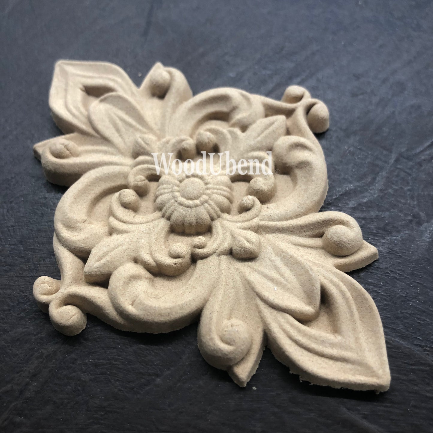 Woodubend bendable when heated pair of Two Centrepieces WUB2117 7.5×10.3cm