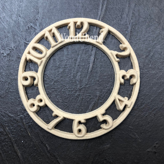 Woodubend bendable when heated Clock WUB5015 9.5×9.5cm