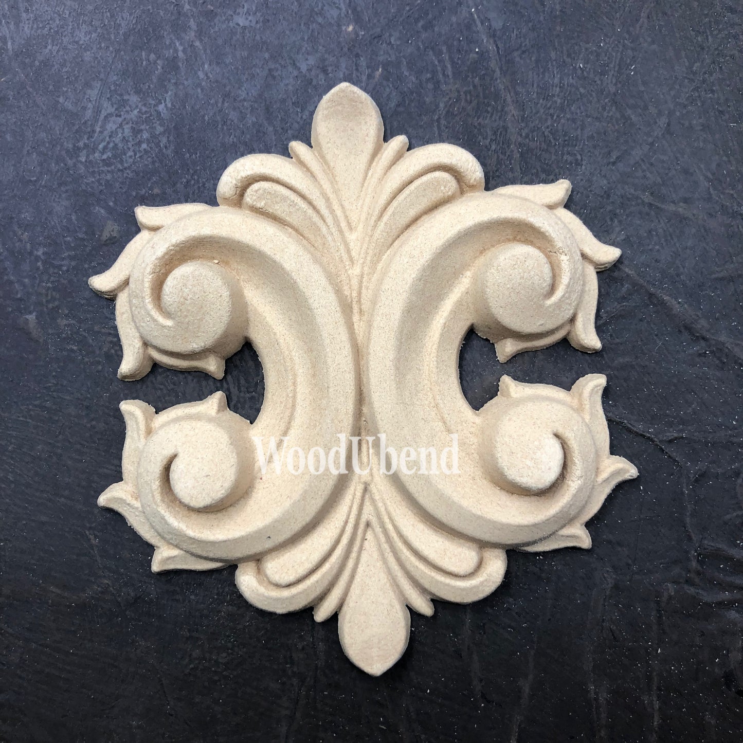 Woodubend bendable when heated Scroll Centrepiece WUB 6057 10×10.8cm