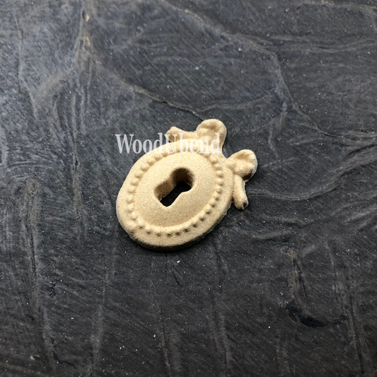 woodubend bendable when heated Keyholes WUB0997 3×3.5cm