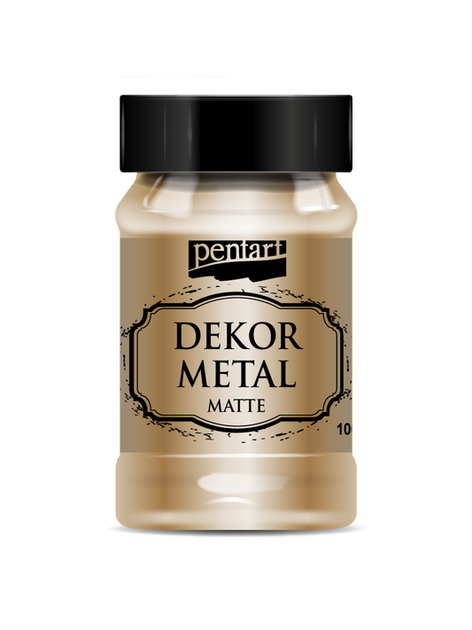 Pentart Dekor Metal matte 100 ml