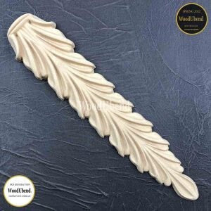 WoodUbend Corbel: Bendable Decorative Furniture Applique (29.5x7x2 cm)