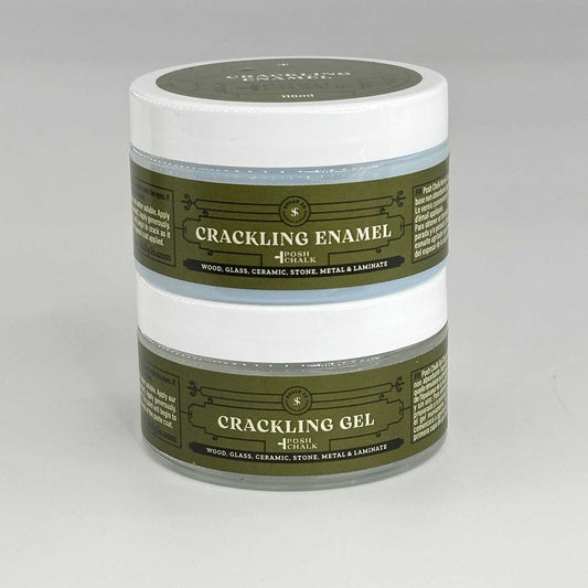 Posh Chalk Crackling Enamel – 2 components x 200ml