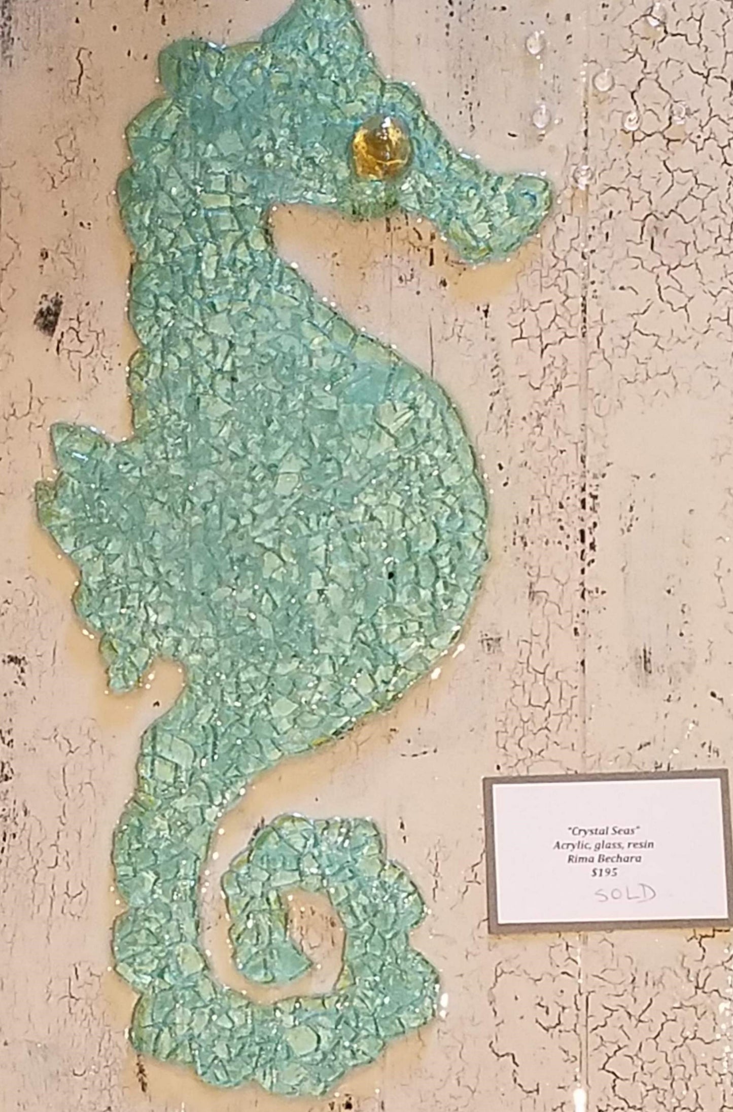 2008-Glass Sea Horse1 14x27