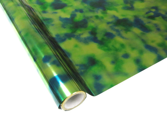 Tie Dye Green Foil