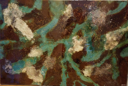 2018-Largel Patina Island 24x36