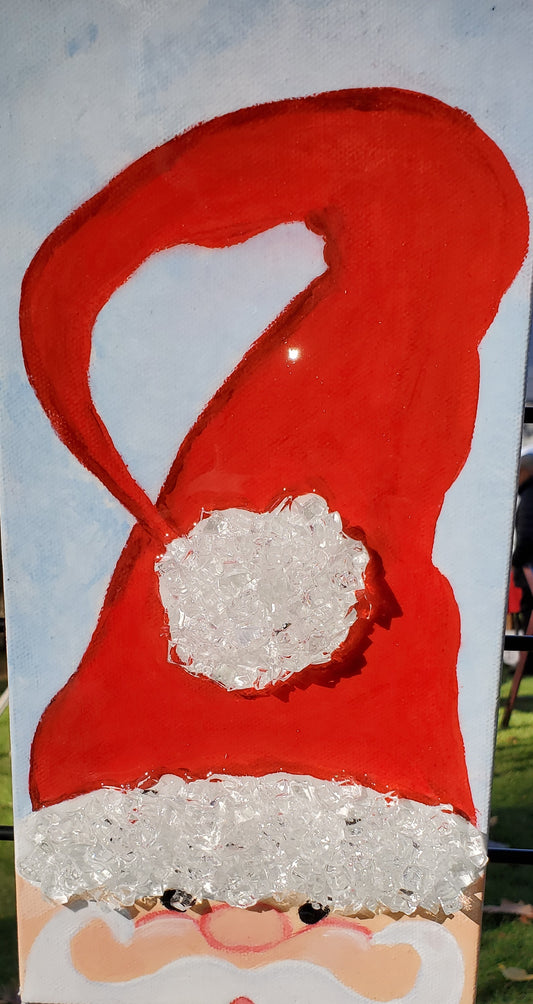 2071-Santa Cute 6x12