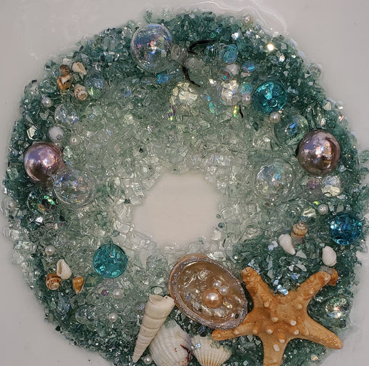 2053-Wreath Beach Theme 10x10