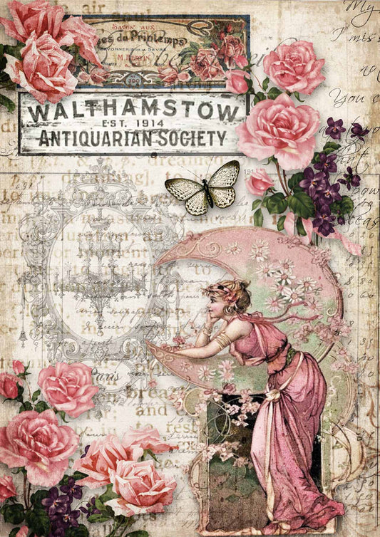 ANTIQUARIAN SOCIETY  Rice Paper A4 (8.3 X 11.7 INCHES)