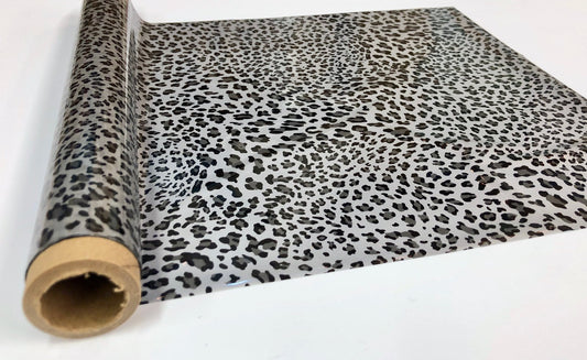 Wild Leopard Small Silver Foil