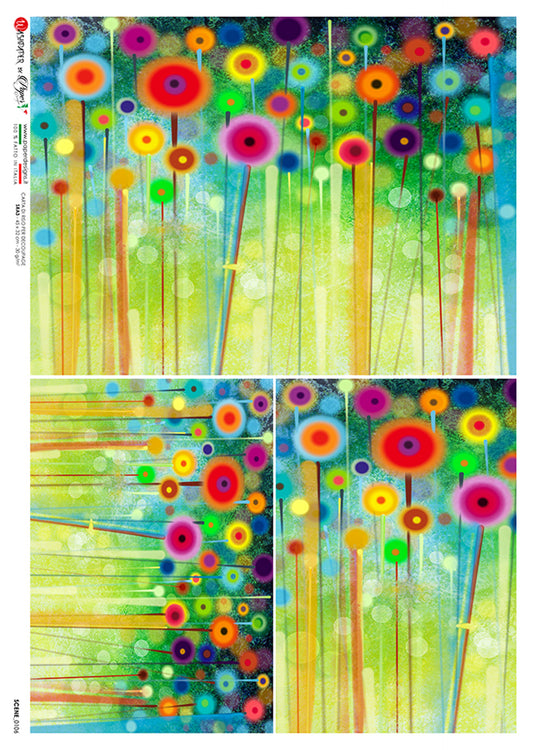 Paper Designs SCENES 0106 RICE PAPER A4 (8.3 X 11.7 INCHES)