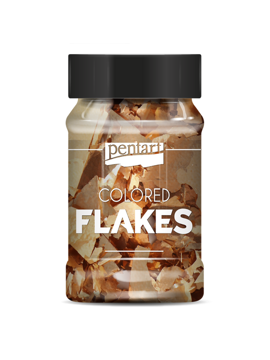 Pentart Colored Foil Flakes min. 1 g.