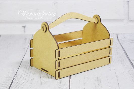 SNIPART HDF SPRING FLOWER BASKET