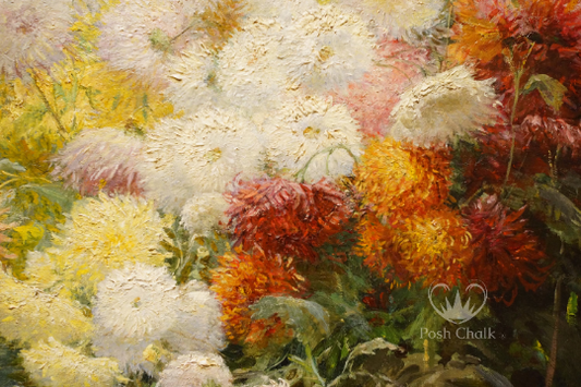 Posh Chalk Deluxe Decoupage Paper Floral Palette A3 (11.7 X 16.5 INCHES)