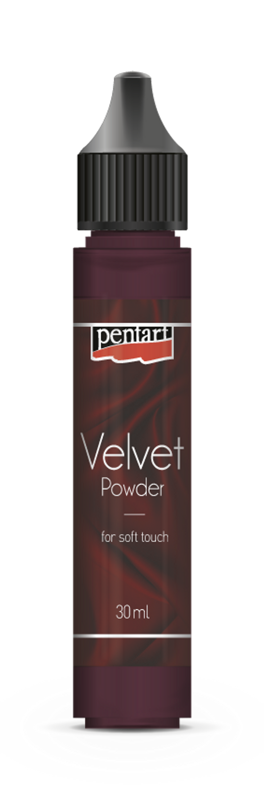 Velvet Powder Garnet Red