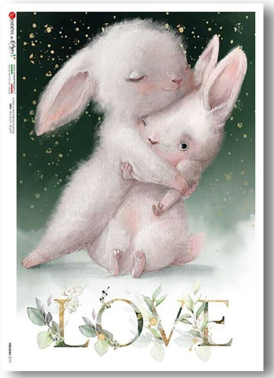 Paper Designs Holidays 0111 RICE PAPER A4 (8.3 X 11.7 INCHES)