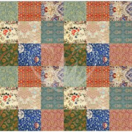 Posh Chalk Deluxe Decoupage Paper Patchwork A1 (23.4 x 33.1 inches)
