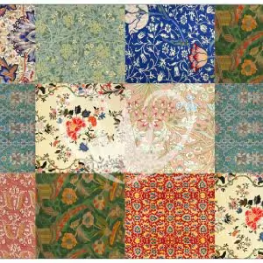 Posh Chalk Deluxe Decoupage Paper Patchwork  A3 (11.7 X 16.5 INCHES)