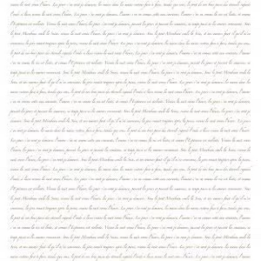 Posh Chalk Deluxe Decoupage Paper Posh Script A3 (11.7 X 16.5 INCHES)