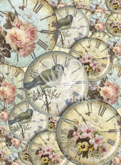 Posh Chalk Deluxe Decoupage Paper Springtime A3 (11.7 X 16.5 INCHES)