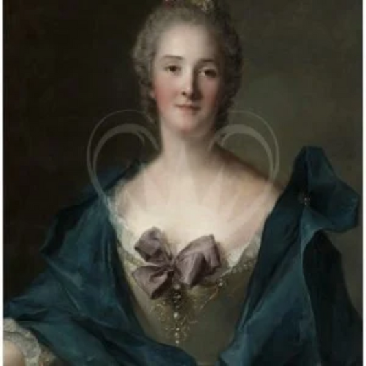 Posh Chalk Deluxe Decoupage Paper Lady Taffetta  A1 (23.4 x 33.1 inches)