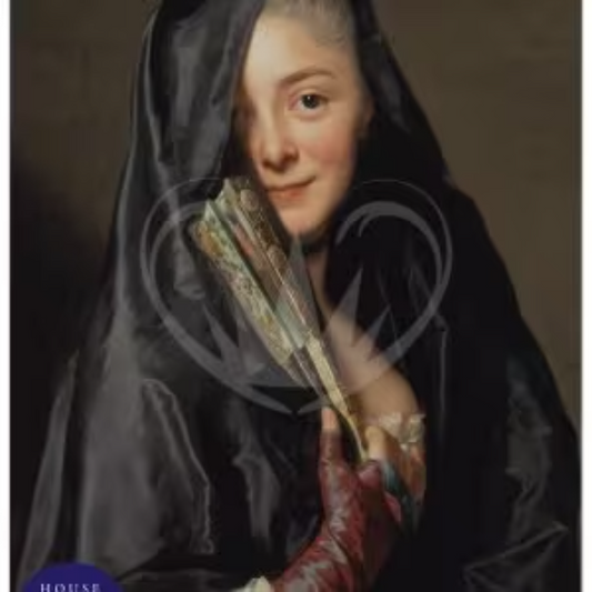 Posh Chalk Deluxe Decoupage Paper Veiled Lady A3 (11.7 X 16.5 INCHES)