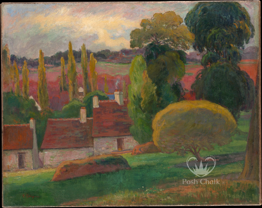 Posh Chalk Deluxe Decoupage Paper Vivid Scenery A1 (23.4 x 33.1 inches)