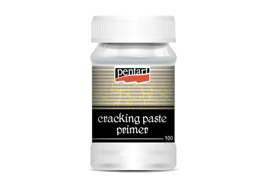 Pentart Cracking Paste  White primer 100ml  this is component 1 of 2 part crackle system                white