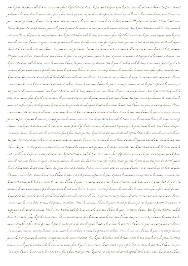 Posh Chalk Deluxe Decoupage Paper Posh Script A1 (23.4 x 33.1 inches)